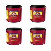 Folgers Classic Roast Ground Coffee, Medium Roast, 30.5 Ounce (4 pack)