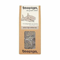 (10 PACK) - Teapigs Silver Tips White Tea| 15 Bags |10 PACK - SUPER SAVER - SAVE MONEY