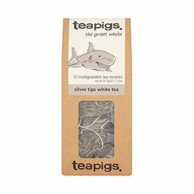 (10 PACK) - Teapigs Silver Tips White Tea| 15 Bags |10 PACK - SUPER SAVER - SAVE MONEY