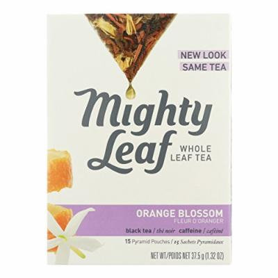 Mighty Leaf Tea Black Tea - Orange Dulce - Case of 6 - 15 Bags