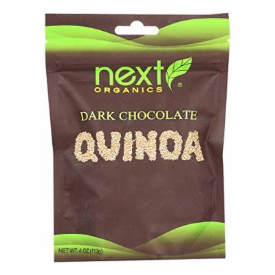 Next Organics Organic Dark Chocolate - Quinoa - Case of 6 - 4 oz