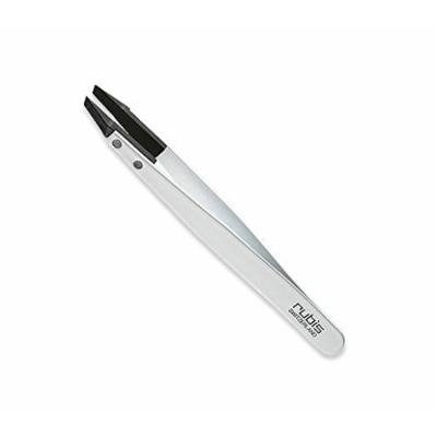 Rubis Classic Techno Tweezers Slanted Tips - White