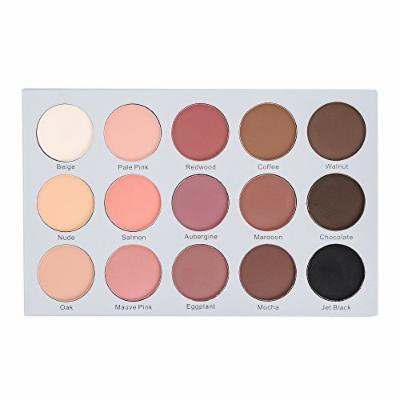 Kara Beauty ES25 15 COLOR SMOKY ROSE EYESHADOW