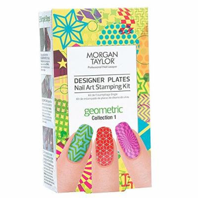 Morgan Taylor Designer Plates Nail Art Stamping Kit – Geometric Collection 1
