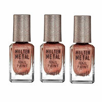 Barry M X 3 Molten Metal Nail Paint Copper Mine