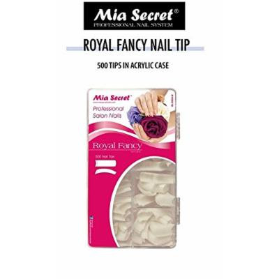 Mia Secret - Nail Tip Royal Square 100PC 500PC - Clear/White/Natural (500 Natural)