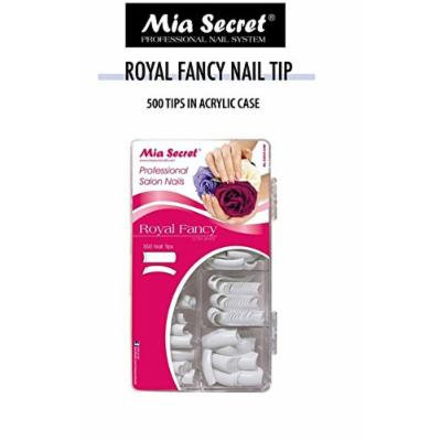 Mia Secret - Nail Tip Royal Square 100PC 500PC - Clear/White/Natural (500 Ultra White)