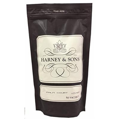 Harney & Sons Fine Teas Palm Court Blended Keemun, Assam, Ceylon & Formosa Oolong Teas 50 Sachets