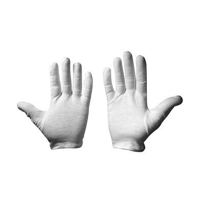 Leah Mitchell - (4 pairs) Moisturizing Therapeutic Gloves for Dry Hands Made with Premium 100% White Cotton includes FREE Lotion Packet
