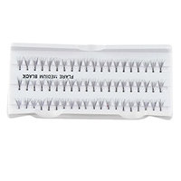 Bluelans Makeup 60 Individual Black False Eyelash Cluster Eye Lashes Extension Tray - 12mm