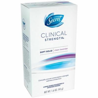 Secret Clinical Strength Antiperspirant Deodorant Solid, Ooh-la-la Lavender 1.60 oz