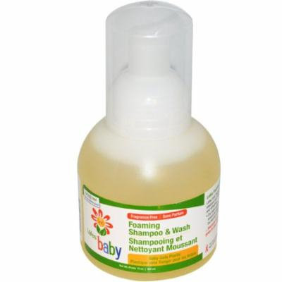 Lafe's Natural Body Care, Baby, Foaming Shampoo and Wash, Fragrance-Free, 12 oz(pack of 6)