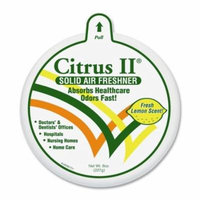 Beaumont Citrus II Solid Air Freshner - Solid350 - 8 oz - Natural Lemon - 60 Day