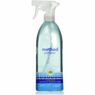 3 Pack - Method Antibacterial Bathroom Cleaner, Spearmint 28 oz