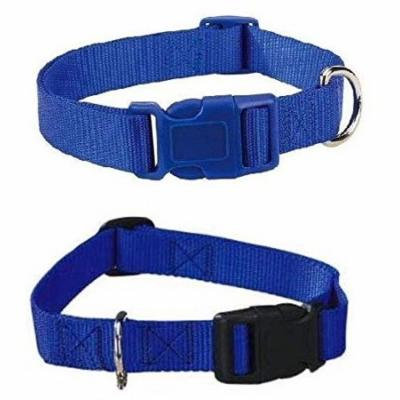 BLUE DOG COLLAR BULK LOT PACKS 4 Sizes Nylon Litter Band Puppy Rescue Shelter(Medium - 14 to 20 Inch 30 Collars)