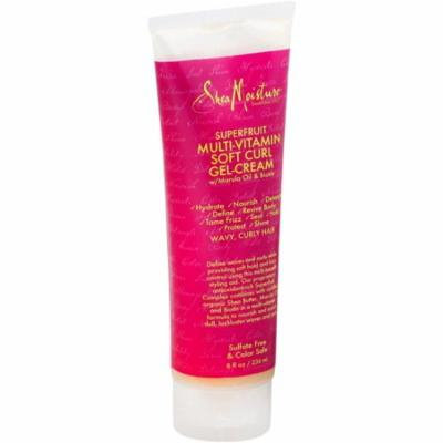 6 Pack - Shea Moisture Superfruit Multi-Vitamin Soft Curl Gel-Cream 8 oz