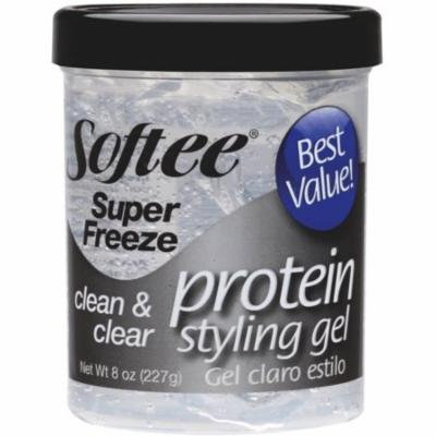 3 Pack - Softee Super Freeze Protein Styling Gel 8 oz