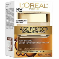 3 Pack - L'Oreal Paris Age Perfect Hydra-Nutrition Facial Day/Night Cream 1.7 oz