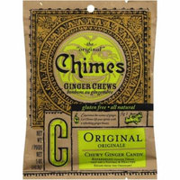 2 Pack - Chimes Ginger Chews, Original 5 oz