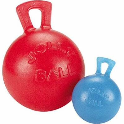 Rubber Dog Toy Tug-N-Toss Jolly Ball Small 4 1/2