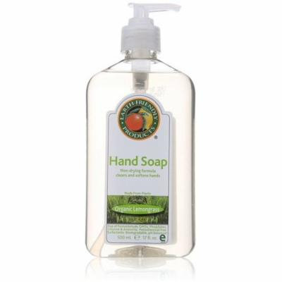 3 Pack - Earth Friendly Products Hand Soap, Lemongrass 17 oz