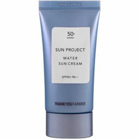 Thank You Farmer, Sun Project, Water Sun Cream, SPF 50+ , 1.75 fl oz(pack of 2)