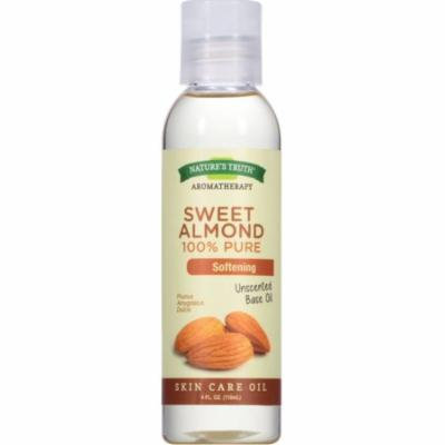 3 Pack - Nature's Truth 100% Pure Unscented Skin Care Base Oil, Sweet Almond 4 oz