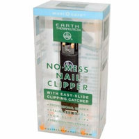 Earth Therapeutics, No·Mess Nail Clipper, with Easy-Slide Clipping Catcher, 1 Clipper(pack of 1)