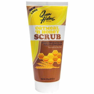Queen Helene, Scrub, Normal to Dry Skin, Oatmeal 'n Honey, 6 oz(pack of 1)
