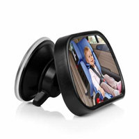 Lemonbest Back Seat Baby Mirror - Rear View Baby Car Seat Mirror Adjustable Front View Mirror Safety Wide View Angle