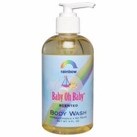 Rainbow Research, Baby Oh Baby, Herbal Body Wash, Scented, 8 fl oz(pack of 4)