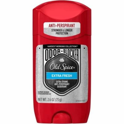 4 Pack - Old Spice Hardest Working Collection Odor Blocker Anti-Perspirant & Deodorant, Extra Fresh 2.60 oz