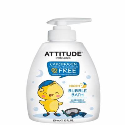 ATTITUDE, Little Ones, Night Bubble Bath, Almond Milk, 10 fl oz (pack of 2)