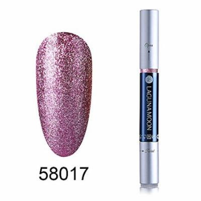 Gel Nail Polish Pen, Soak Off UV LED Color Gel, Lagunamoon Gel Polish 58017