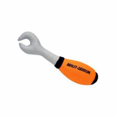 Harley-Davidson Mesh Wrench Tool Squeaker Dog Toy - 10 inch H8816NCLDOG, Harley Davidson