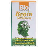 Bio Nutrition Inc Brain Wellness Vegetarian Capsules, 60 CT