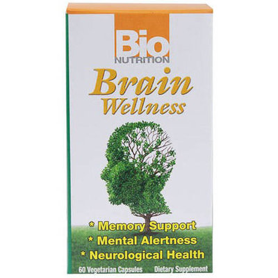 Bio Nutrition Inc Brain Wellness Vegetarian Capsules, 60 CT