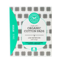 Honest 10-Count Ultra Thin Organic Cotton Pads Regular