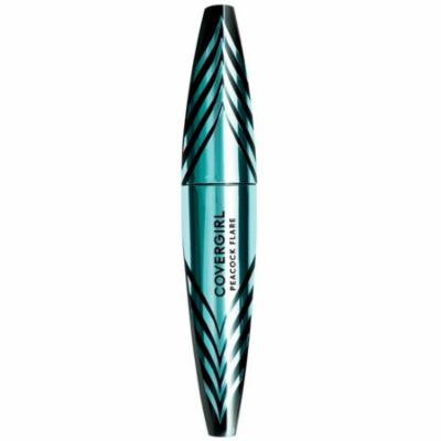 4 Pack - CoverGirl Peacock Flare Mascara, Intense Black 0.3 oz