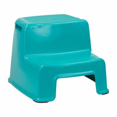 Home Basics 2 Tier Step Stool with Rubber Top