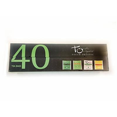 Touch Organic Tea Blends 40 Tea bags, 80g (Green Tea, Mango Green Tea, White Tea, Oolong Tea)