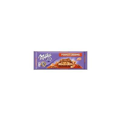 Milka Milk Chocolate Peanut Caramel, 276g