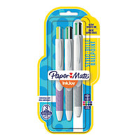 Paper Mate 1832419 InkJoy Quatro 3 Pack Retractable Pens