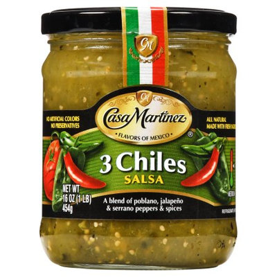 Casa Martinez 3 Chiles Salsa