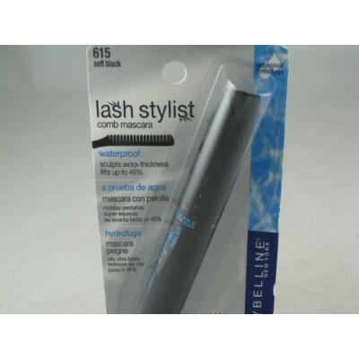 Maybelline Lash Stylist Waterproof Mascara - 615 Soft Black (Quantity 1) by Maybelline