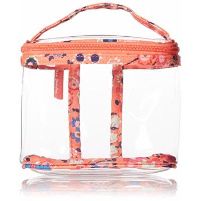 Vera Bradley Lighten up 3-1-1 Cosmetic, Polyester, Coral Meadow