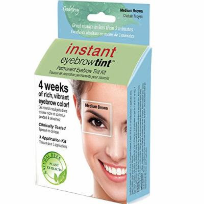 Instant Eyebrow Tint Four Weeks Of Color No Pencil Or Powder - Medium Brown