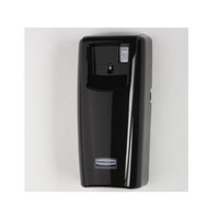 Rubbermaid Commercial Products 1793534 Microburst Metered Automated Odor-Controlling Aerosol Air Care System, MB9000 Dispenser, 9000 m, Black