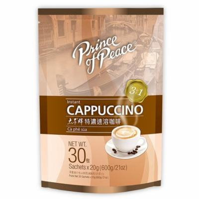 Prince Of Peace Instant Cappuccino 1 Bag 30 Sachets