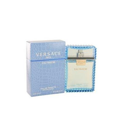 Versace Man by Versace Eau Fraiche Eau De Toilette Spray (Blue) 3.4 oz